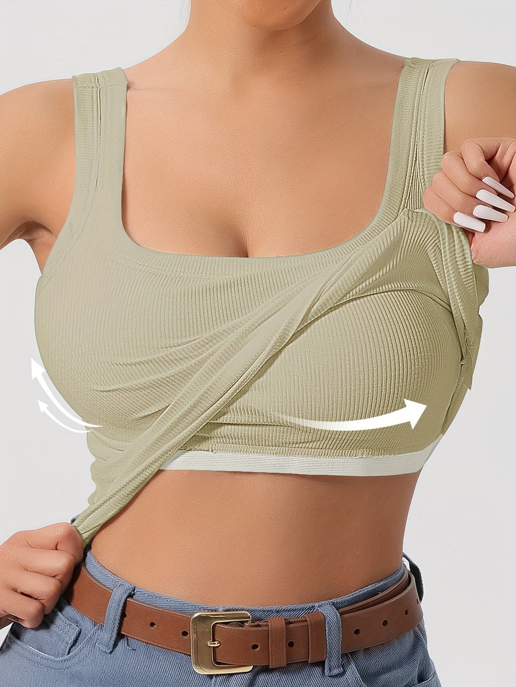 Top Femenino con Sujetador Integrado LiftFit