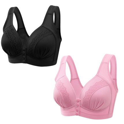 Kit Sujetador Push Up Cierre Delantero - Monalisa