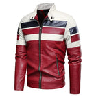 Chaqueta de cuero vintage motorista