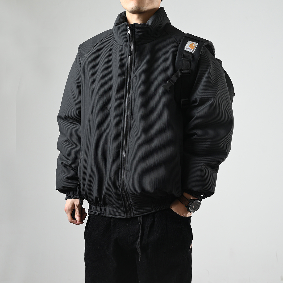 Chaqueta de Plumón de Pana Horizon