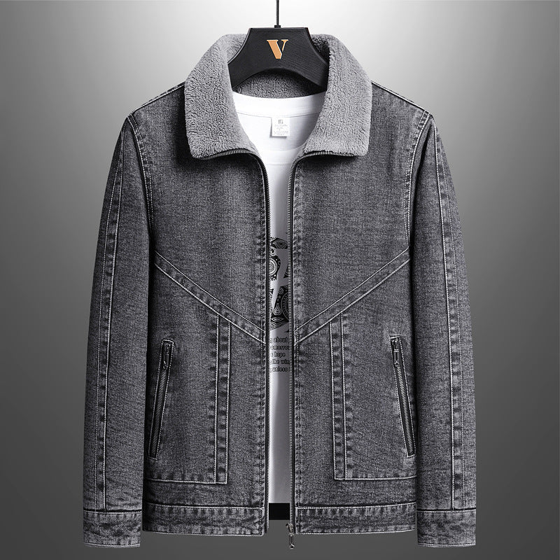 Chaqueta de mezclilla Boston Sherpa