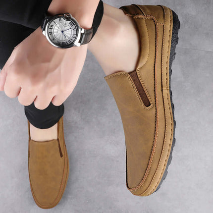 Mocasines Alvero de cuero genuino