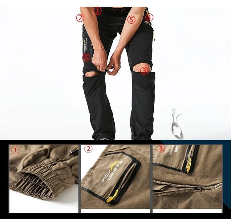 Pantalón masculino 2 en 1 - Adapt Flex