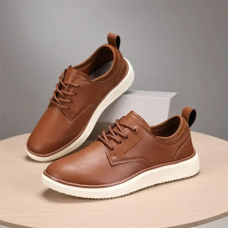 Zapatillas de cuero Carvelli