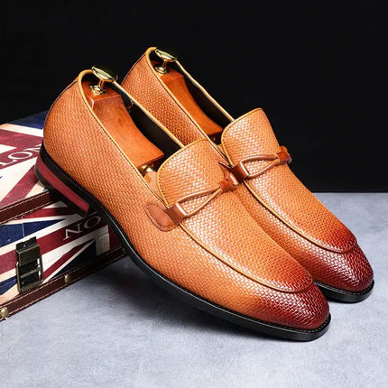 Mocasines Ferraro de Cuero Genuino