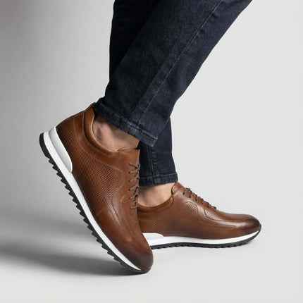 Zapatillas de piel Lucano