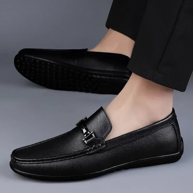 Mocasines Pienza de cuero auténtico