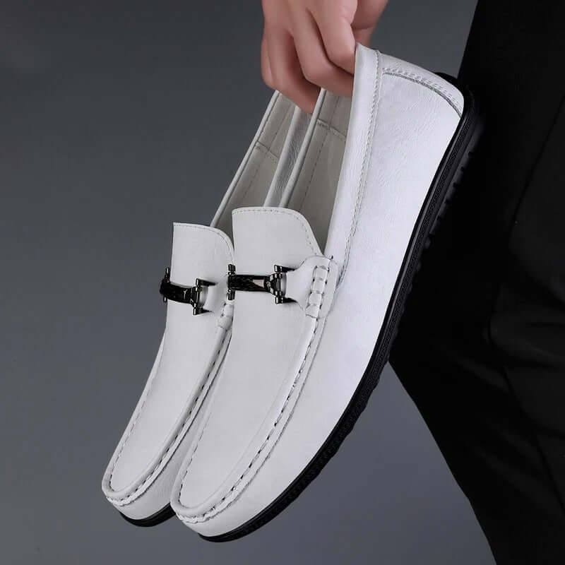Mocasines Pienza de cuero auténtico
