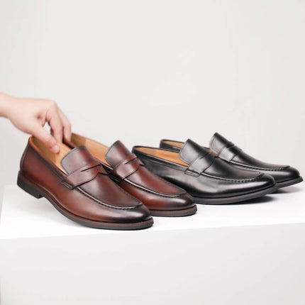Mocassines Regente de piel vacuna