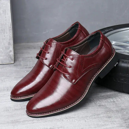 Zapatos de vestir con punta de ala Roma - Piel sintética de primera calidad