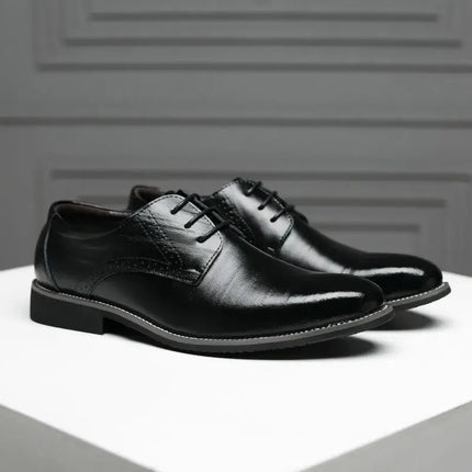 Zapatos de vestir con punta de ala Roma - Piel sintética de primera calidad