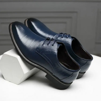 Zapatos de vestir con punta de ala Roma - Piel sintética de primera calidad