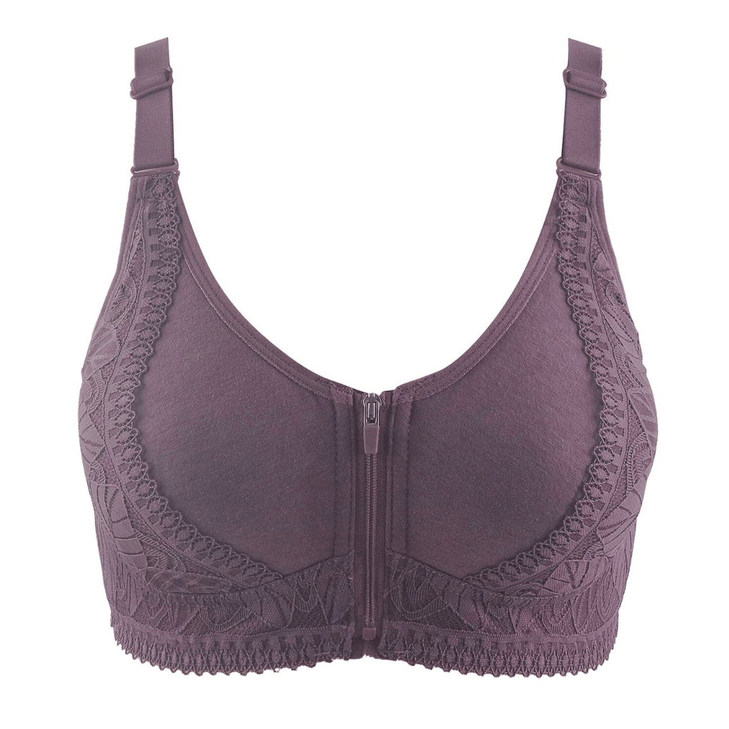 Kit de 2 Sujetadores de Encaje y Algodón Tallas Grandes - Soft Confort